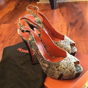 Missoni Stiletto heels